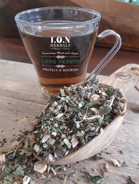 It contains no ephedrine or other stimulating herbs. . Herbs for lungs tea
